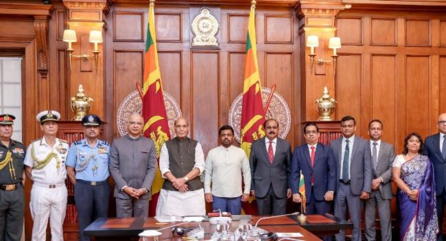 ජනපති සහ ඉන්දීය ආරක්ෂක ඇමති අතර හමුවක්
